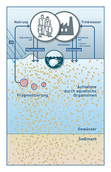 Mikroplastik Grafik