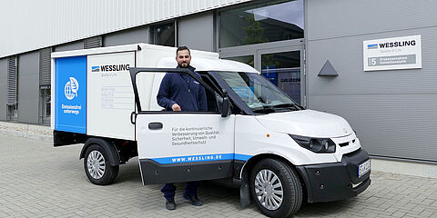 Das WESSLING Elektro Auto