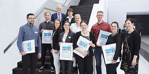 Die Unternehmerfamilie gratuliert den Gewinnern des WESSLING Innovation Award 